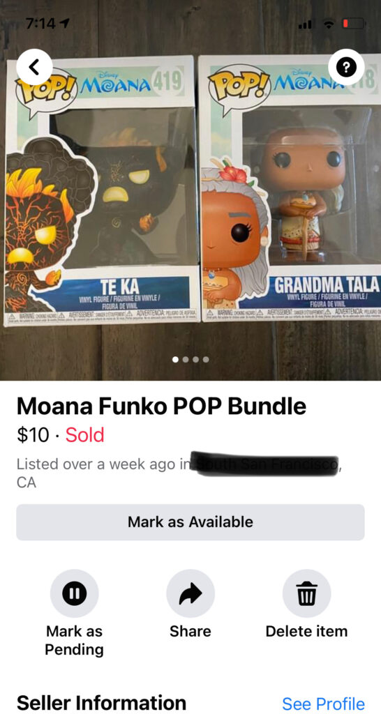 Moana POP dolls